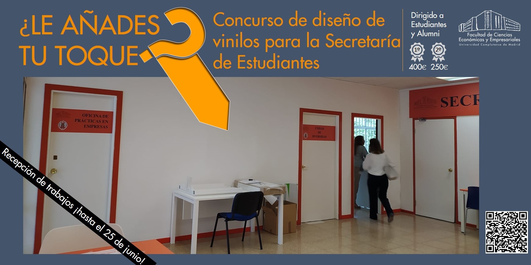 Concurso de vinilos para la Secretaría de Estudiantes